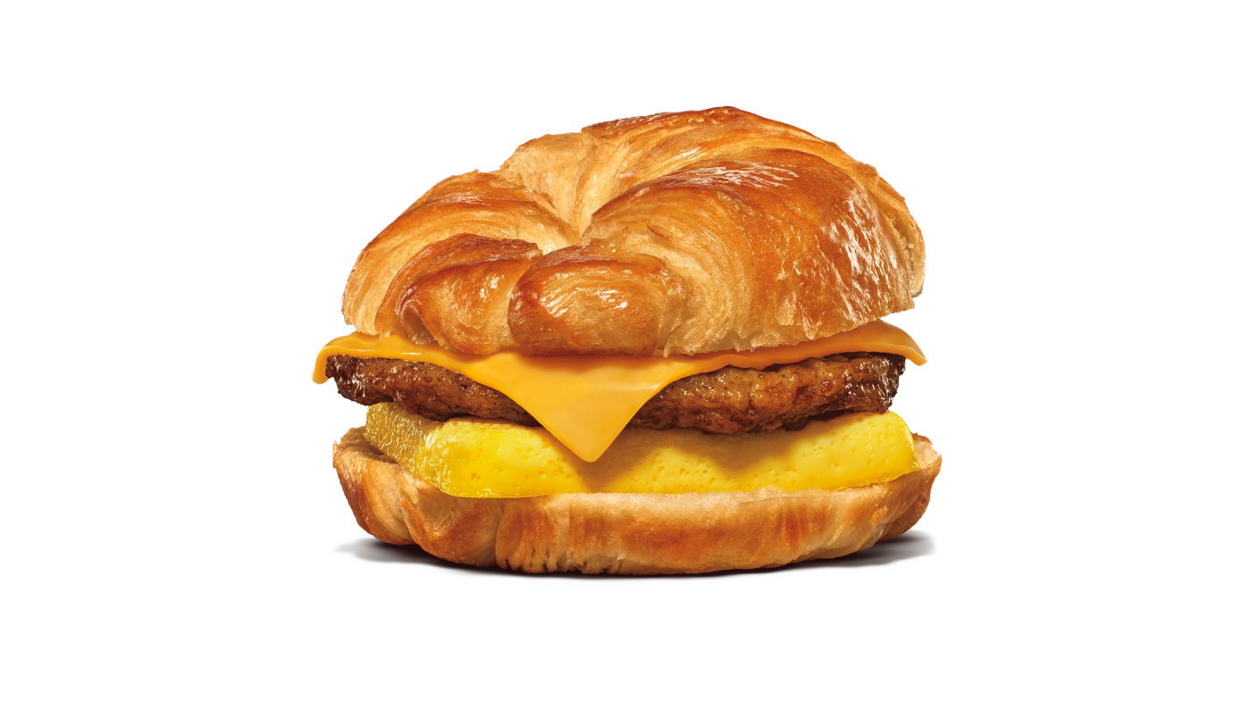 Sausage, Egg, & Cheese Croissan'wich